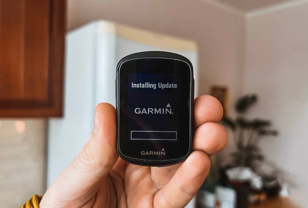 Appareil de la marque Garmin utilisable avec le logicel Garmin Express.