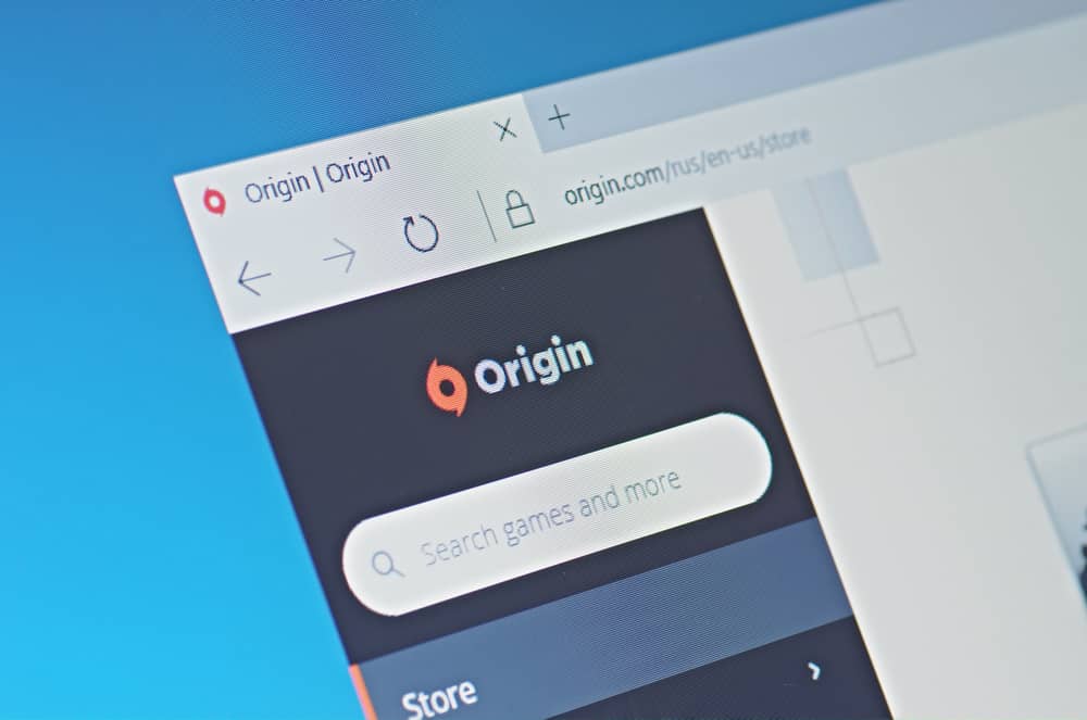 Logiciel Origin en train d'être désinstallé d'un mac