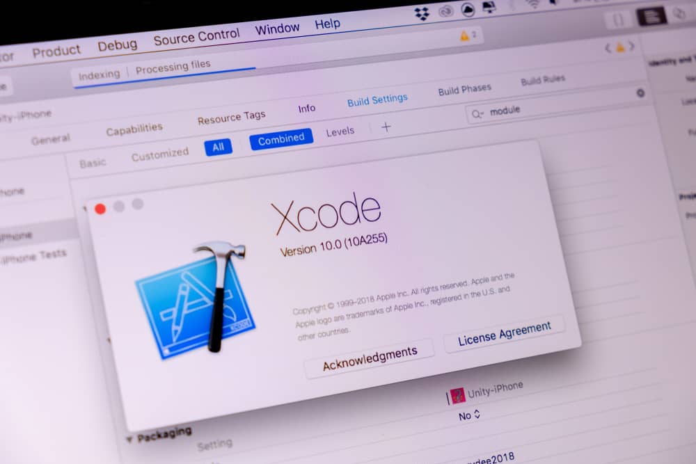 Désinstallation du logiciel XCode d'un ordinateur Mac