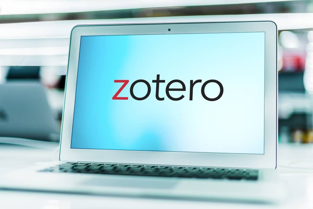 Ordinateur mac sur lequel on désinstalle Zotero